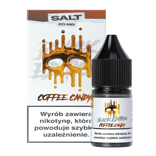 Liquid Sól DL Black 10ml Coffee Candy 20mg -zdjęcie numer 1