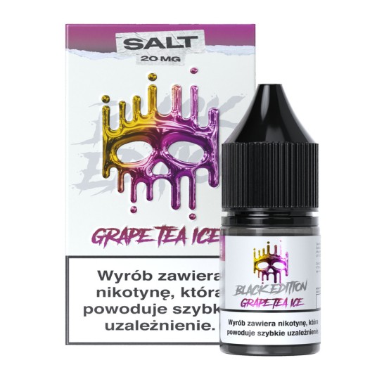 Liquid Sól DL Black 10ml Grape Tea Ice 20mg -zdjęcie numer 1
