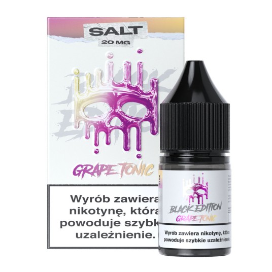 Liquid Sól DL Black 10ml Grape Tonic 20mg -zdjęcie numer 1