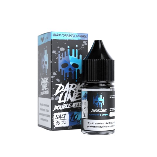 Liquid Sól DL Double 10ml Blackcurrant Mentho 20mg -zdjęcie numer 1