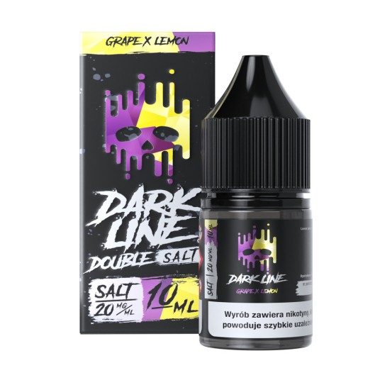 Liquid Sól DL Double 10ml Grape Lemon 20mg -zdjęcie numer 1