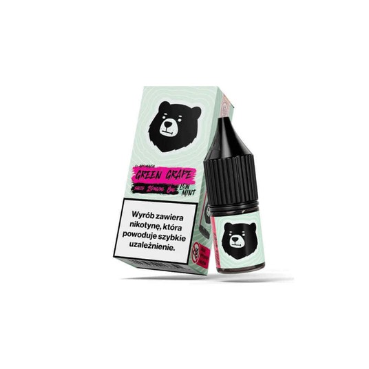 Liquid Sól Go Bears 8ml 20mg Green Grape Low Mint -zdjęcie numer 1