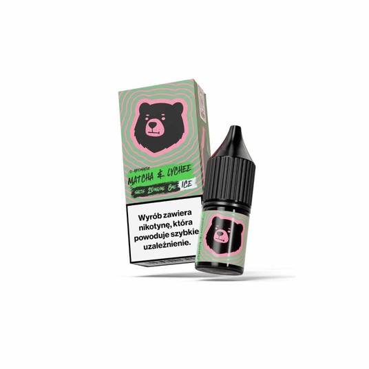 Liquid Sól Go Bears 8ml 20mg Matcha Lychee Ice -zdjęcie numer 1