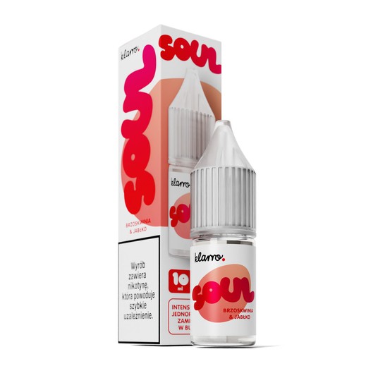Liquid Sól Klarro SOUL Brzoskwinia Jablk 20mg 10ml -zdjęcie numer 1