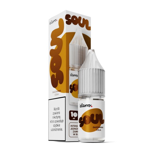 Liquid Sól Klarro SOUL Gazowana Cola 20mg 10ml -zdjęcie numer 1