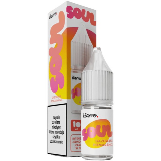Liquid Sól Klarro SOUL Gazowana Pomaranc 20mg 10ml -zdjęcie numer 1