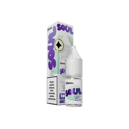 Liquid Sól Klarro SOUL Mięta Jagoda 20mg 10ml -zdjęcie numer 1