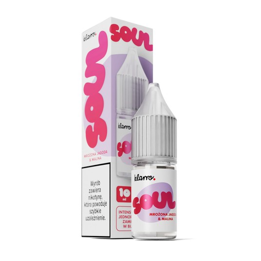 Liquid Sól Klarro SOUL Mroz. Jagoda Mal. 20mg 10ml -zdjęcie numer 1