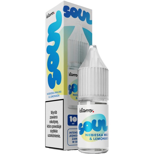 Liquid Sól Klarro SOUL Niebieska Lemonia 20mg 10ml -zdjęcie numer 1
