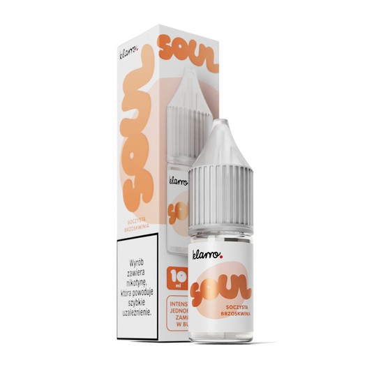 Liquid Sól Klarro SOUL Soczysta Brzoskwi 20mg 10ml -zdjęcie numer 1