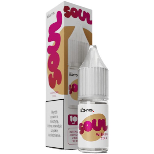 Liquid Sól Klarro SOUL Wisniowa Cola 20mg 10ml -zdjęcie numer 1