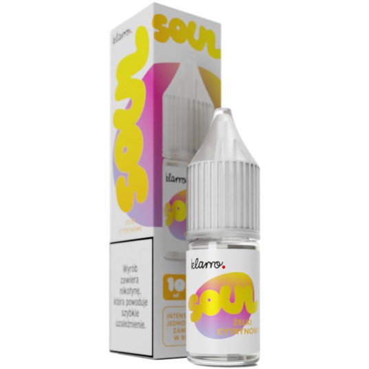 Liquid Sól Klarro SOUL Zelki Cytrynowe 20mg 10ml -zdjęcie numer 1