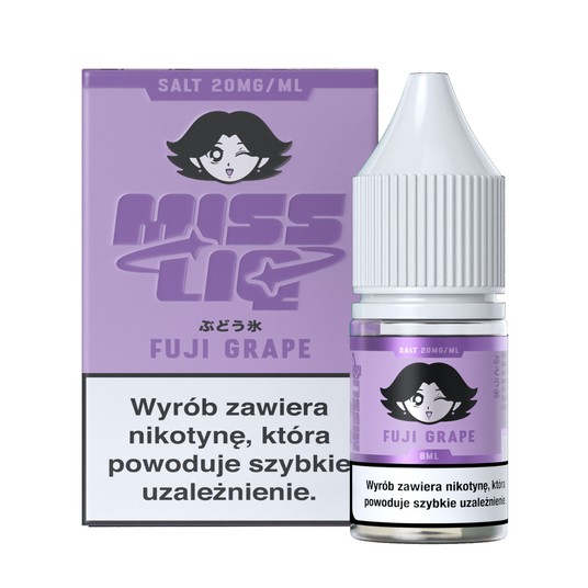 Liquid Sól Miss Liq 8ml Fuji Grape 20mg -zdjęcie numer 1
