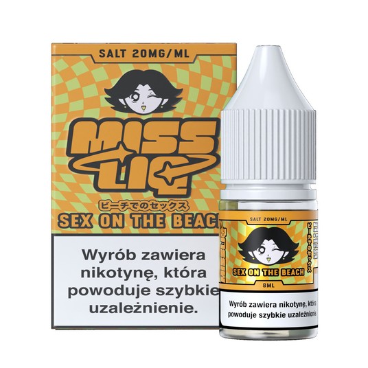 Liquid Sól Miss Liq 8ml Sex On The Beach 20mg -zdjęcie numer 1