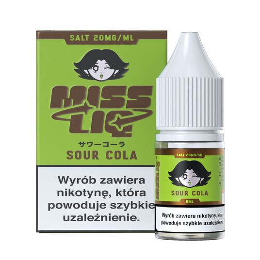 Liquid Sól Miss Liq 8ml Sour Cola 20mg -zdjęcie numer 1