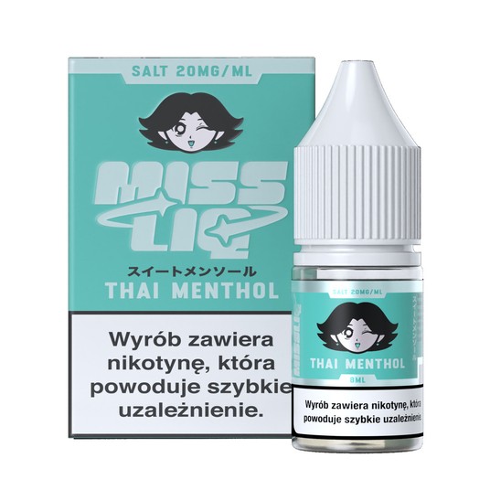 Liquid Sól Miss Liq 8ml Thai Menthol 20mg -zdjęcie numer 1