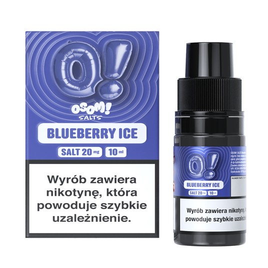 Liquid Sól OSOM! 10ml Blueberry Ice 20mg -zdjęcie numer 1