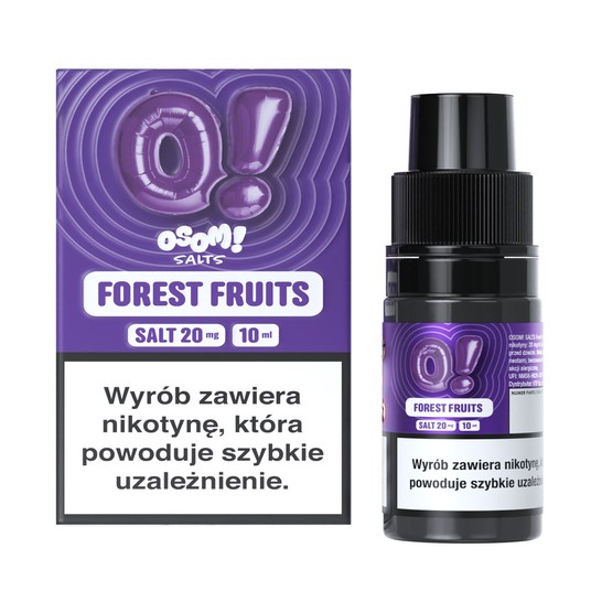 Liquid Sól OSOM! 10ml Forest Fruits 20mg -zdjęcie numer 1
