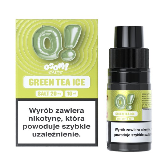 Liquid Sól OSOM! 10ml Green Tea Ice 20mg -zdjęcie numer 1