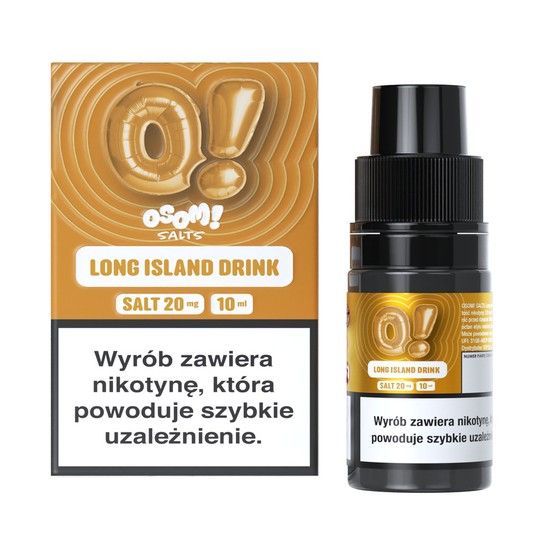 Liquid Sól OSOM! 10ml Long Island Drink 20mg -zdjęcie numer 1