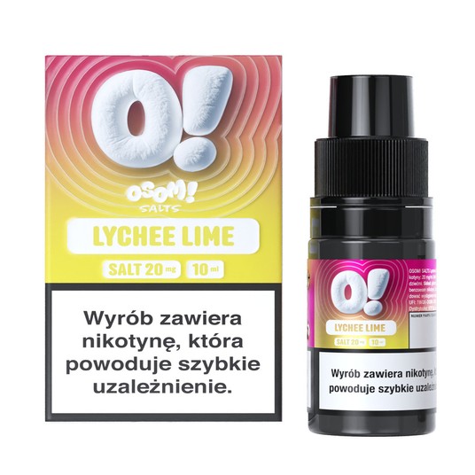 Liquid Sól OSOM! 10ml Lychee Lime 20mg -zdjęcie numer 1