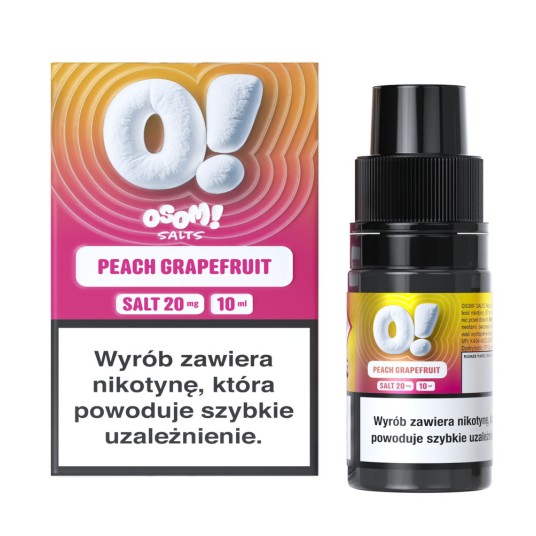 Liquid Sól OSOM! 10ml Peach Grapefruit 20mg -zdjęcie numer 1