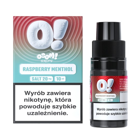 Liquid Sól OSOM! 10ml Raspberry Menthol 20mg -zdjęcie numer 1