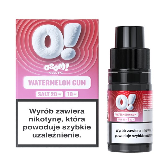 Liquid Sól OSOM! 10ml Watermelon Gum 20mg -zdjęcie numer 1