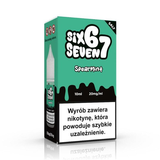 Liquid Sól Six Seven 67 10ml Spearmint 20mg -zdjęcie numer 1