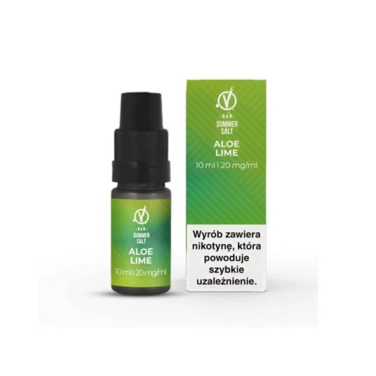 Liquid Sól Vbar 10ml 20mg Aloe Lime 2026 -zdjęcie numer 1