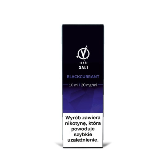 Liquid Sól Vbar 10ml 20mg Blackcurrant 2026 -zdjęcie numer 1