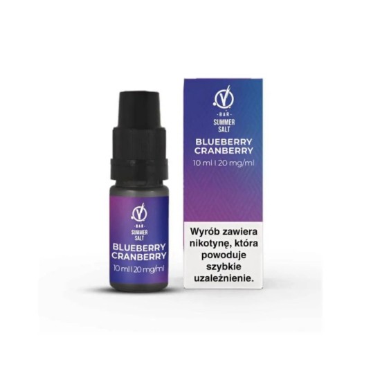 Liquid Sól Vbar 10ml 20mg Blueberry Cranberry 2026 -zdjęcie numer 1