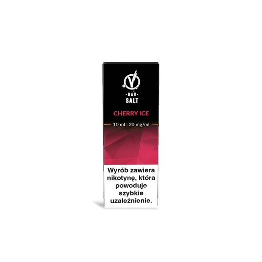Liquid Sól Vbar 10ml 20mg Cherry Ice 2026 -zdjęcie numer 1