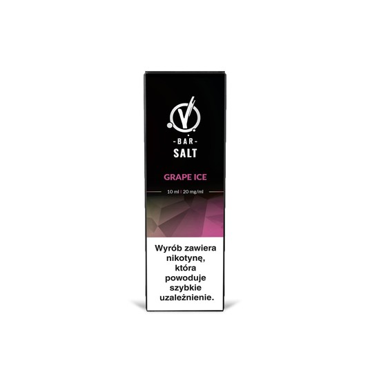Liquid Sól Vbar 10ml 20mg Grape Ice 2026 -zdjęcie numer 1