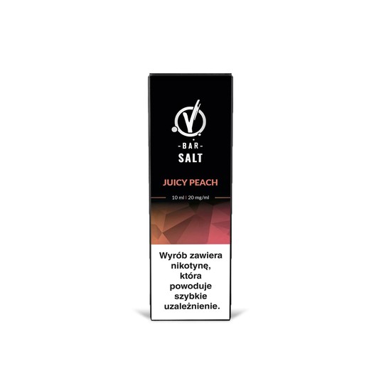 Liquid Sól Vbar 10ml 20mg Juicy Peach 2026 -zdjęcie numer 1