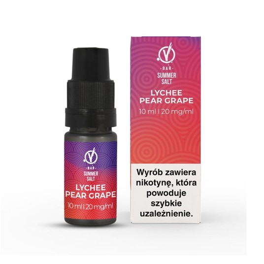 Liquid Sól Vbar 10ml 20mg Lychee Pear Grape 2026 -zdjęcie numer 1