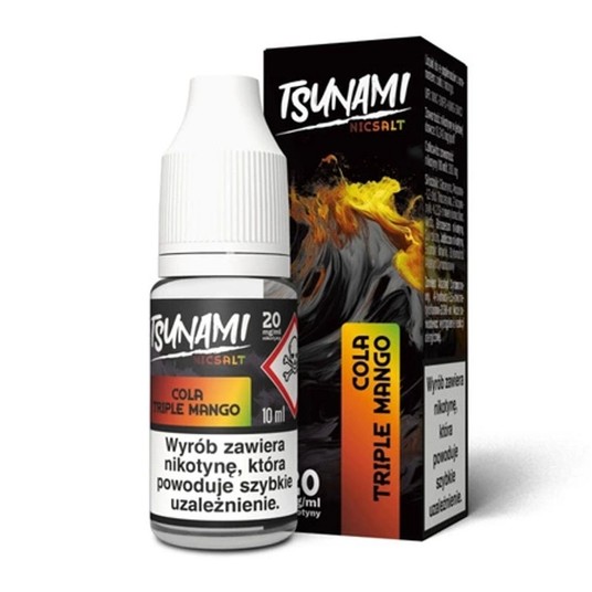 Liquid TSUNAMI 10ml 20mg Cola Tripple Mango -zdjęcie numer 1