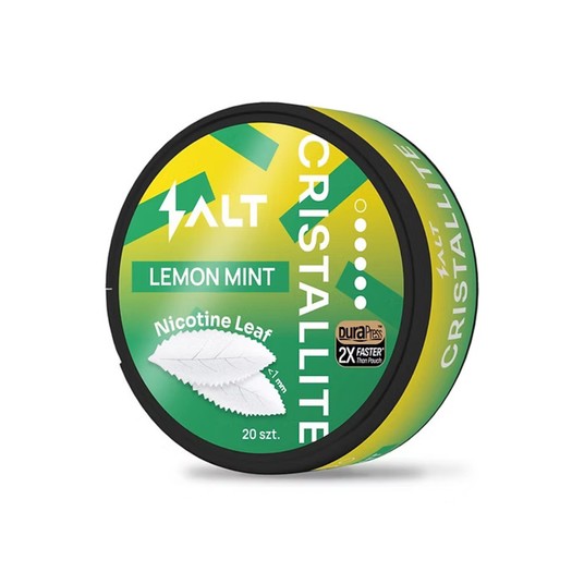 Listki Nikotynowe CRISTALLITE Lemon Mint 9 mg -zdjęcie numer 1