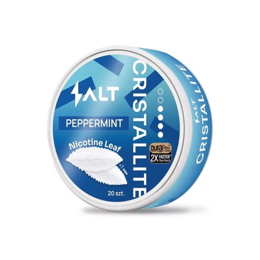 Listki Nikotynowe CRISTALLITE Peppermint 6 mg -zdjęcie numer 1