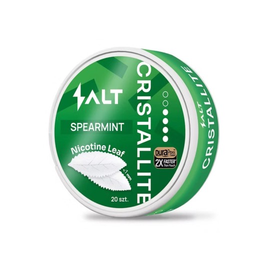 Listki Nikotynowe CRISTALLITE Spearmint 6 mg -zdjęcie numer 1