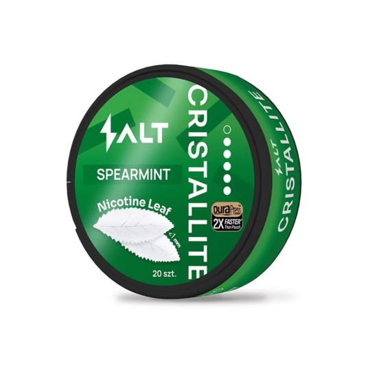 Listki Nikotynowe CRISTALLITE Spearmint 9 mg -zdjęcie numer 1