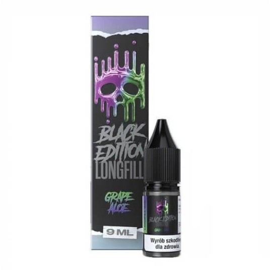 Longfill DARK LINE Black 9ml Grape Aloe -zdjęcie numer 1