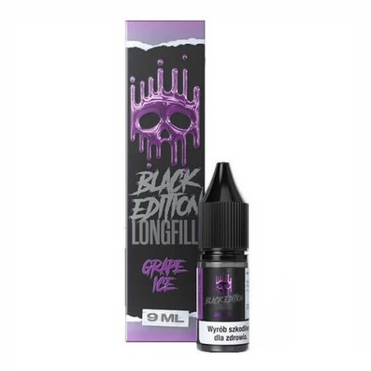 Longfill DARK LINE Black 9ml Grape Ice -zdjęcie numer 1