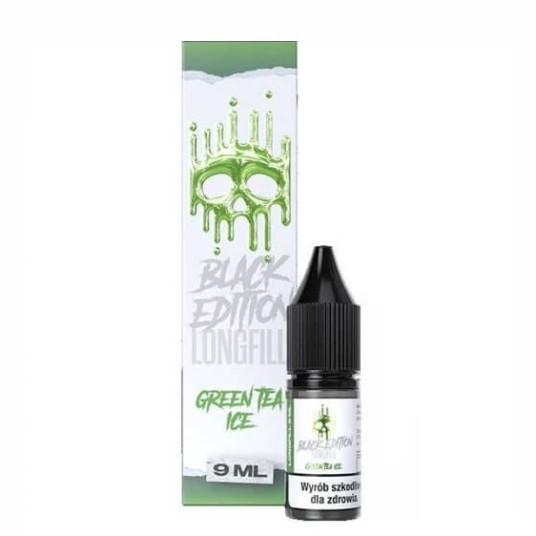 Longfill DARK LINE Black 9ml Green Tea Ice -zdjęcie numer 1