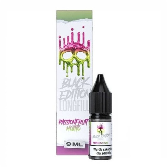 Longfill DARK LINE Black 9ml Passionfruit Mojito -zdjęcie numer 1