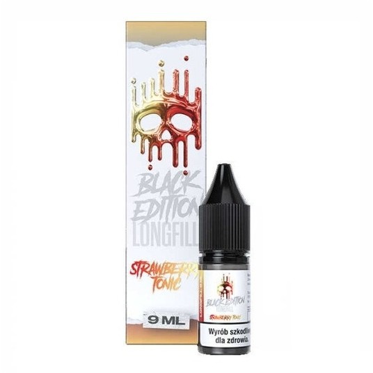 Longfill DARK LINE Black 9ml Strawberry Tonic -zdjęcie numer 1