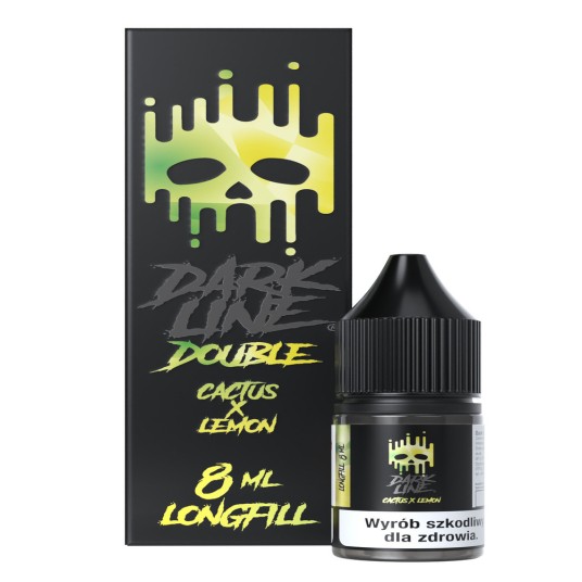Longfill DARK LINE Double 8ml Cactus Lemon -zdjęcie numer 1
