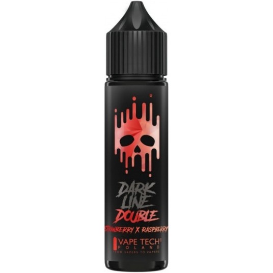 Longfill DARK LINE Double 8ml Strawberry Raspberry -zdjęcie numer 1