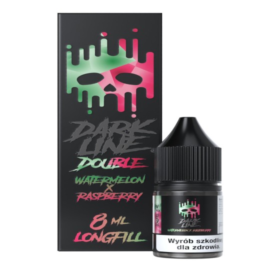 Longfill DARK LINE Double 8ml Watermelon Raspberry -zdjęcie numer 1