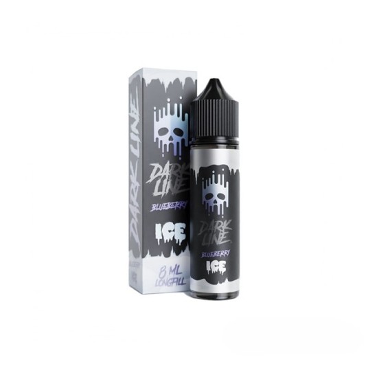 Longfill DARK LINE ICE 8ml Blueberry -zdjęcie numer 1